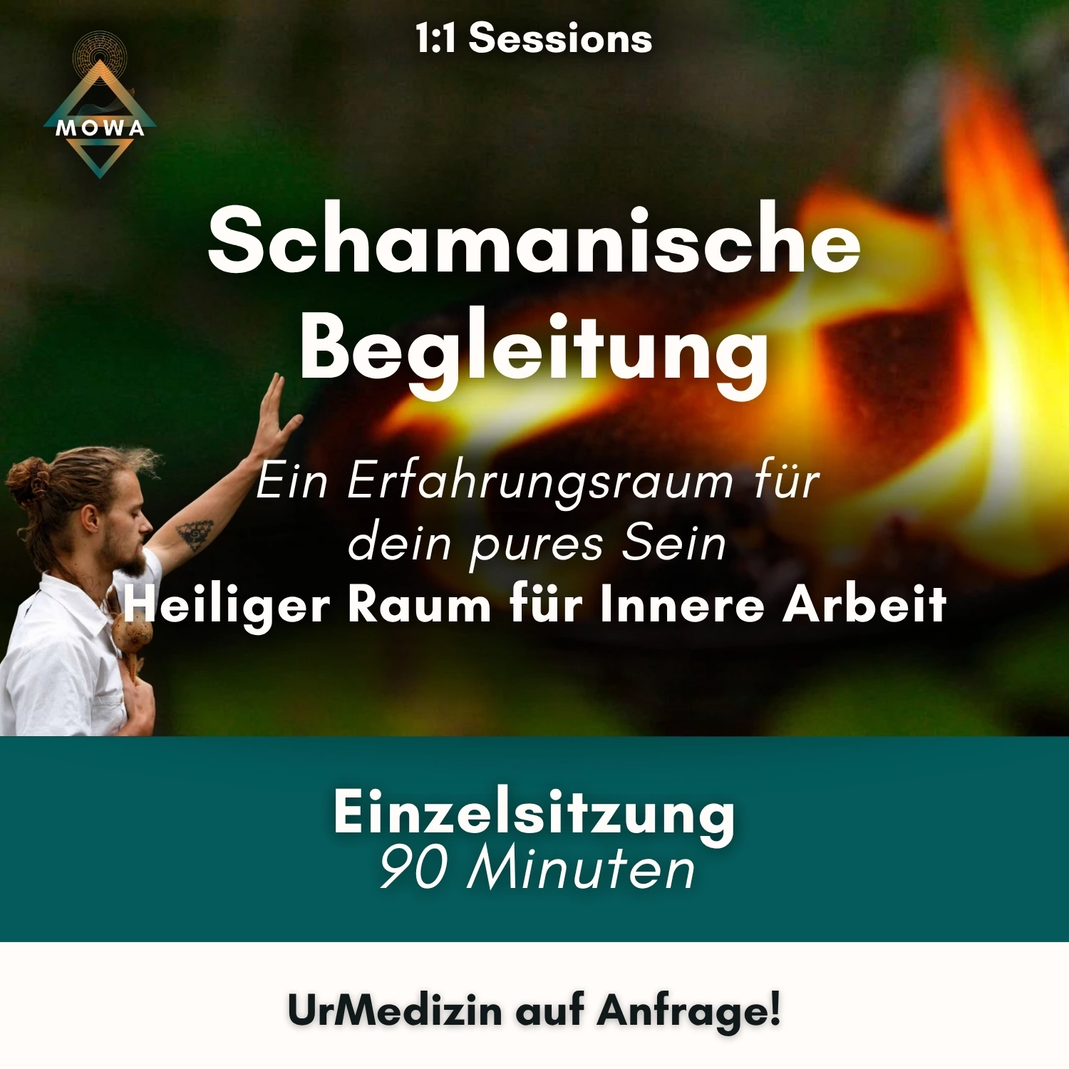 Cover Schamanische Begleitung Einzelsitzung 90 Minuten Heiliger Raum für Innere Arbeit